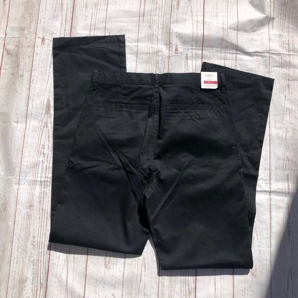 Old Navy Black Straight Droit Pants 16 - Picture 5 of 5